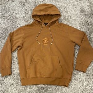 Timberland Brown/Copper Hooded Sweatshirt Size Large